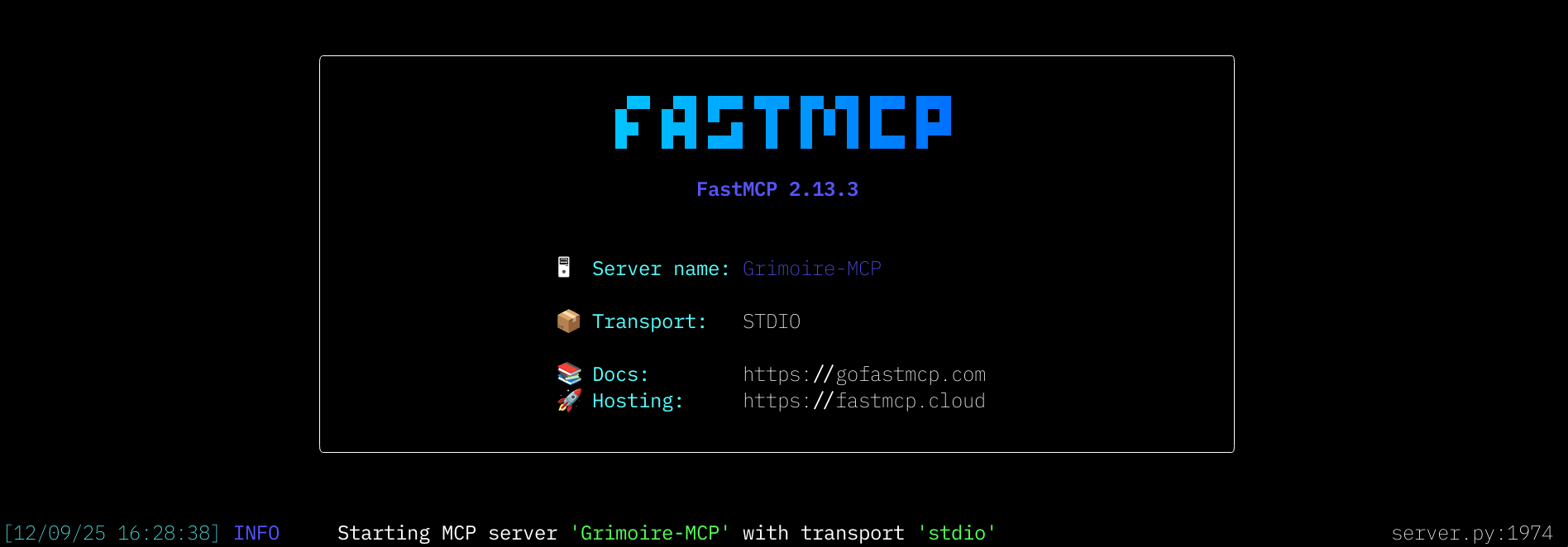 fastmcp splash